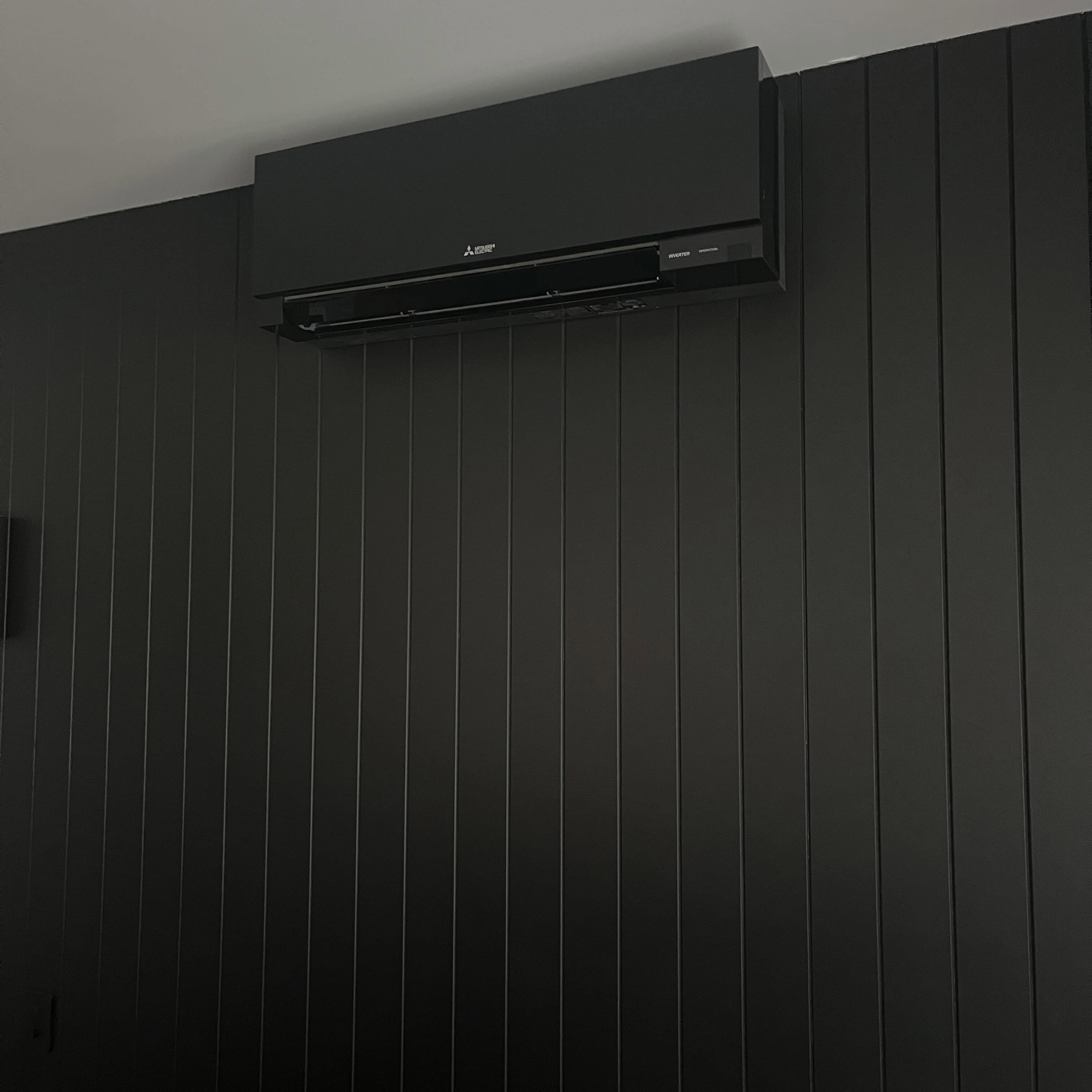 Reverse cycle air conditioning installed by Hughes Electrical